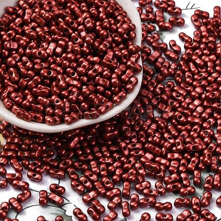 Baking Paint Glass Seed Beads SEED-L011-12A-05-1