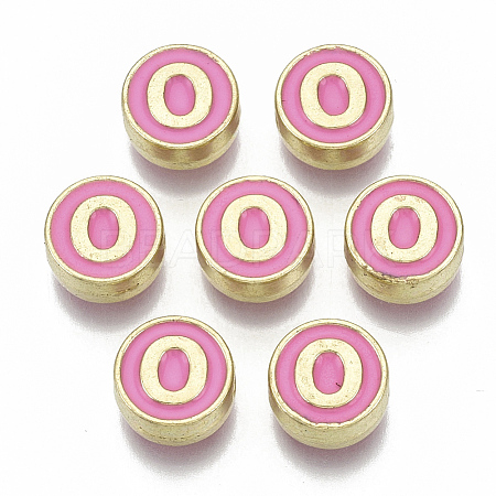 Alloy Enamel Beads LS-X-ENAM-S122-028O-NR-1