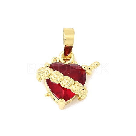 Brass Pendants KK-P343-09A-G-1