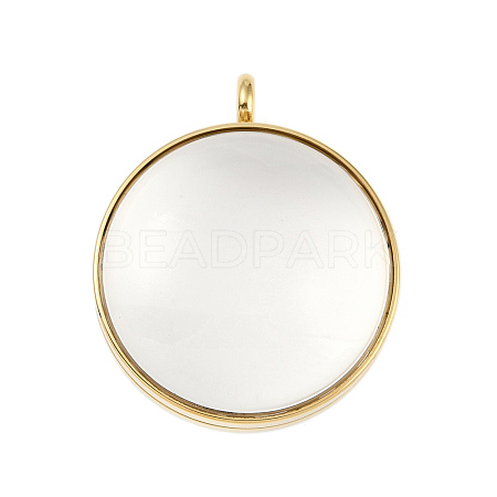Ion Plating(IP) 304 Stainless Stee Locket Pendants STAS-S132-15G-01-1