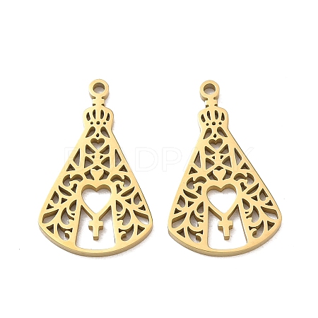 304 Stainless Steel Pendants SA-CBAAC28-31G-1