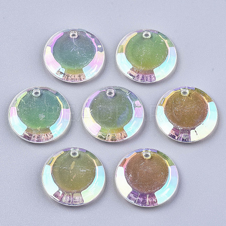 Transparent Acrylic Beads PACR-N010-023-1