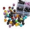 180Pcs 7 Style Natural & Synthetic Gemstone Beads G-YW0001-13-4