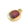 Brass Pave Cubic Zirconia Charms KK-CBA74BF-02G-3