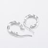 304 Stainless Steel Hoop Earrings EJEW-H327-03A-2