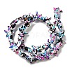 Synthetic Turquoise Dyed Beads Strands G-P507-04F-3