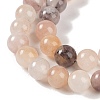 Natural Violet Strawberry Quartz Beads Strands X-G-P530-B02-03-4