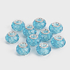 Faceted Glass European Beads GPDL-E004-01A-2