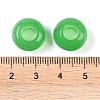 Natural White Jade European Beads G-G740-14x8mm-35-3
