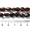 Dyed Natural Red Tiger Eye Beads Strands G-P497-01C-46-5
