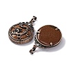 Synthetic Goldstone Pendants G-A241-02R-18-2