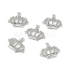 Brass Micro Pave Clear Cubic Zirconia Connetor Charms KK-E068-VB042-4