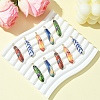 10Pcs 5 Colors Rack Plating Alloy Pendants FIND-YW0005-31-4