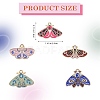 20Pcs 5 Style Alloy Enamel Pendants ENAM-SZ0004-30-2