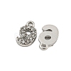 304 Stainless Steel Pendants STAS-L080-002P-09-2