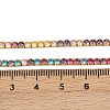 925 Sterling Silver Colorful Cubic Zirconia Chains STER-C016-02A-G01-3