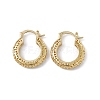 Brass Hoop Earrings for Women EJEW-M213-43G-1