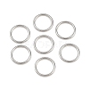 304 Stainless Steel Closed Jump Rings STAS-G393-06P-12-1