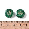 Synthetic Malachite Beads G-A238-01B-3