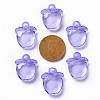 Transparent Acrylic Pendants TACR-S154-28B-47-3