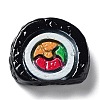 Opaque Resin Decoden Cabochons RESI-G071-02E-1