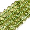 Crackle Transparent Glass Beads Strands GLAA-N074-02B-01-1