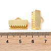 304 Stainless Steel Ribbon Crimp Ends STAS-E471-05L-G-3
