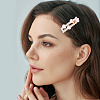 Zinc Alloy Snap Hair Clips PHAR-SP0001-10-4