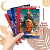 50Pcs Christmas Paper Greeting Cards DIY-P085-15B-5