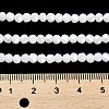 Electroplate Opaque Glass Beads Strands EGLA-A035-P4mm-A01-4