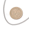 2.5MM 304 Stainless Steel Wheat Chain Necklaces NJEW-JN05718-3