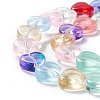 Transparent Glass Beads Strand GLAA-F112-03H-4