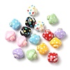 Opaque Acrylic Beads MACR-F085-01-2