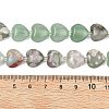 Gradient Color Synthetic Shoushan Stone & Natural Peace Jade & Green Aventurine & Labradorite Beads Strands G-B185-A05-6