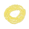 Transparent Glass Beads Strands EGLA-A044-T1mm-MB29-4