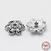Thailand 925 Sterling Silver Bead Caps STER-K171-25AS-1