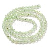 Natural Prehnite Beads Strands G-G161-A13-03-3