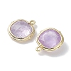 Natural Amethyst Pendants G-G012-09C-02-3