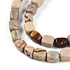 Natural Shoushan Stone Beads Strands G-N346-04A-07-4
