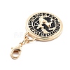 Tarot Alloy Enamel Pendant Decoration LS-HJEW-P021-01B-G-2