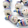Handmade Porcelain Beads LS-X-PORC-G006-17-3