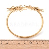 304 Stainless Steel Cuff Bangles for Women LS-BJEW-Z157-01G-04-3