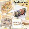100g 10 colors 11/0 Two Cut Round Hole Glass Seed Beads SEED-SC0001-25B-5