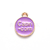 Alloy Enamel Pendants ENAM-S124-01A-01E-3