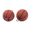 16Pcs 2 Colors Opaque Resin Pendants RESI-LS0001-03P-5
