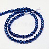 Electroplate Non-magnetic Synthetic Hematite Beads Strands G-J169B-2mm-03-2