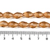 Transparent Glass Beads Strands EGLA-N013-T6mm-D21-4