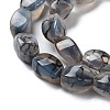 Natural Dragon Veins Agate Beads Strands G-G172-01V-4