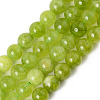 Natural Quartz Beads Strands X-G-R479-8mm-12-1