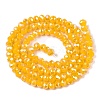 Electroplate Glass Beads Strands EGLA-A044-P4mm-B29-3